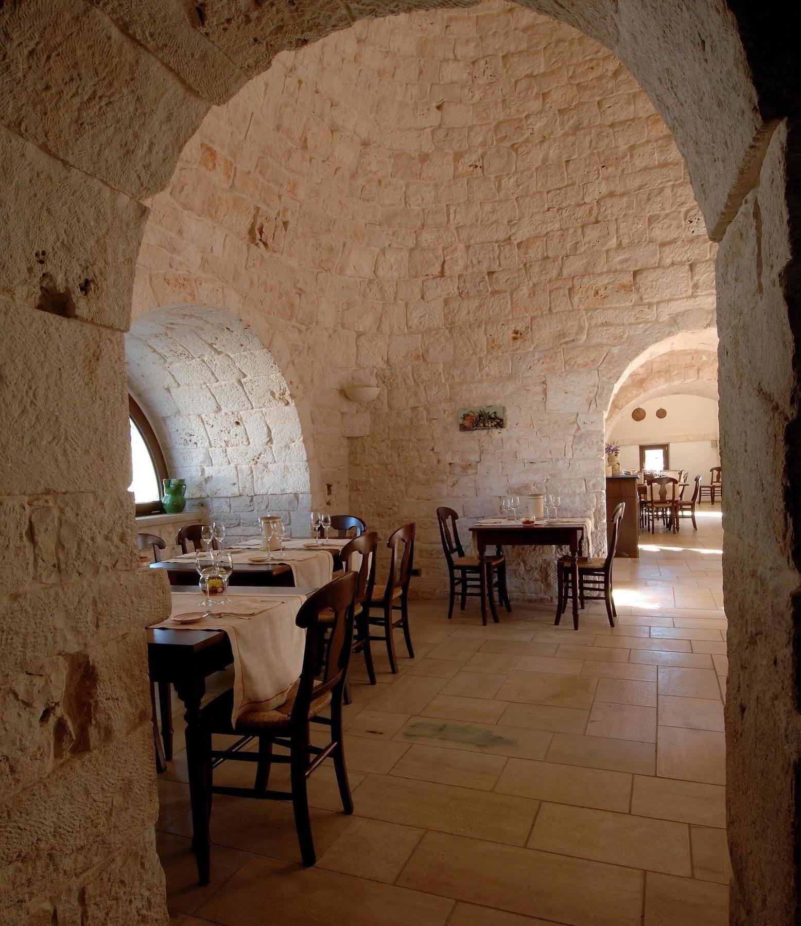 Masseria Chiancone Torricella Martina Franca Étterem fotó